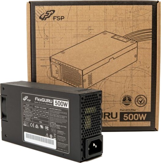 FSP FlexGURU (PSU) - 500 Watt - 80 Plus FSP FlexGURU (PSU) - 500 Watt - 80 Plus