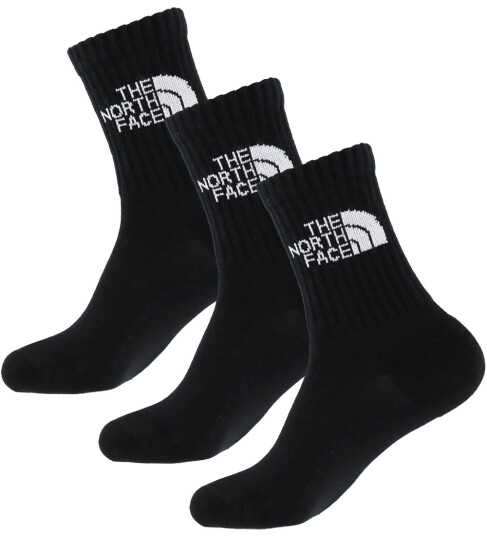The North Face Sokker   3 pack   Everyday Crew   TNF Black   The North Face   40/42   Sokker   Svart   40 42