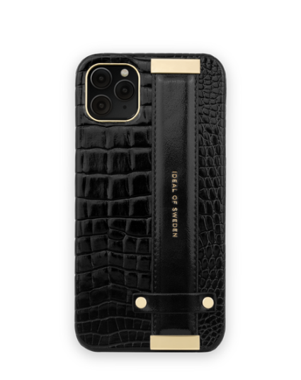 Ideal Of Sweden Statement Case Neo Noir Croco Strap Handle (IDSCAW20-1965-223)