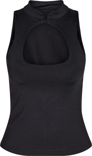NOISY MAY Nmparla S/L Mandarin Top Black XS