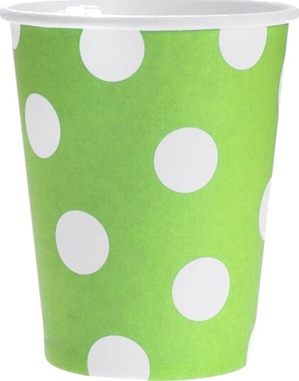 Godan Papirkopper Med Prikker Grønn 270 Ml 6 Stk. Universell Godan Papirkopper Med Prikker Grønn 270 Ml 6 Stk. Universell