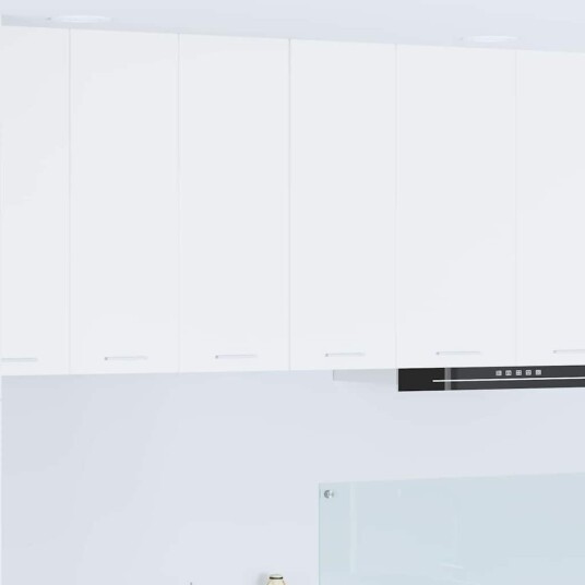 Hengende skap Riga 2 pcs Hvit 30 x 31 x 80 cm Konstruert tre
