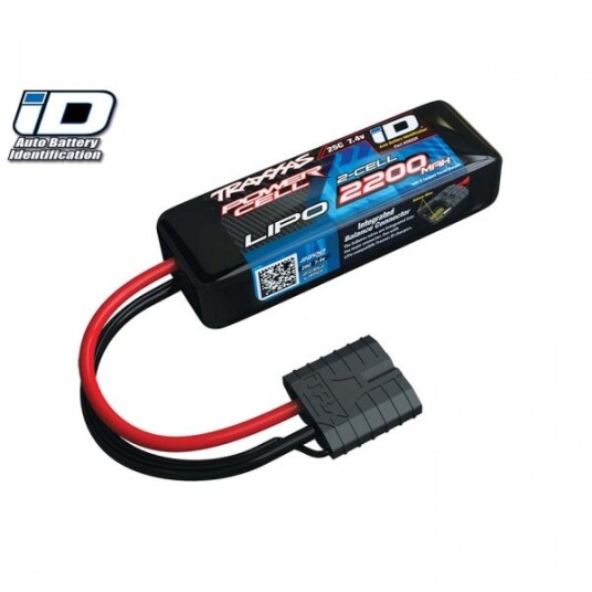 Traxxas 2820X LiPo 2S 7.4V 2200mAh 25C w/iD Connector