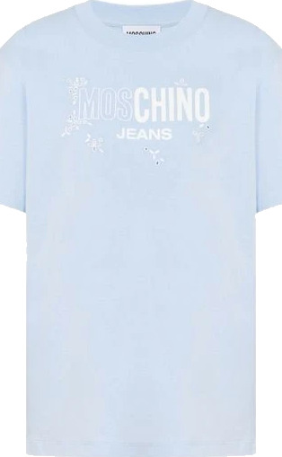 Moschino Dame Topper Blå M,