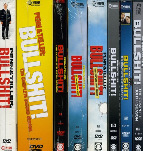 Penn & Teller Bullshit: 8 Ssn Pack DVD