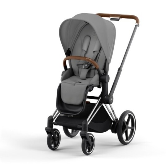 Cybex Sportsvogn Platinum Line e-Priam Mirage Grey/Chrome Brown
