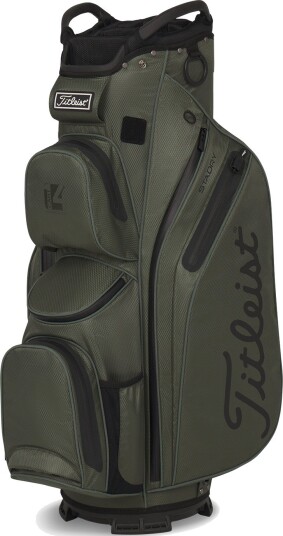 Titleist Cart 14 Stadry Trallebag Cypress-Black-Black