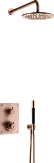 Tapwell Box7268 ED2 Takdusj Innbygging Oksiderende Kobber / Ø250mm (TA-9421818) Tapwell Box7268 ED2 Takdusj Innbygging Oksiderende Kobber / Ø250mm (TA-9421818)