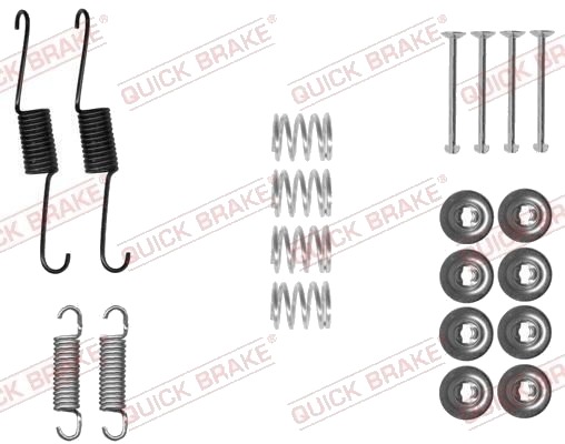 Tilbehørsett bremsesko QUICK BRAKE 105 0031