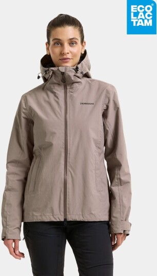 Didriksons Trinya 3 in 1 Jacket Ash Brown