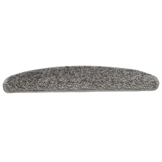 vidaXL Trappematter 10 stk 65x21x4 cm grå
