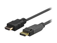 VivoLink Pro - Adapterkabel - DisplayPort hann til HDMI hann - 3 m - låst, 4K-støtte