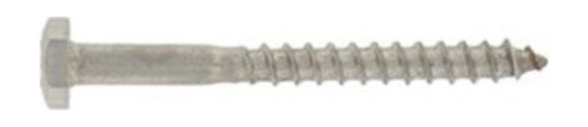 S+P A4 Fransk Treskrue DIN 571 8x80 mm 100 stk - Syrefast Sekskant S+P A4 Fransk Treskrue DIN 571 8x80 mm 100 stk - Syrefast Sekskant