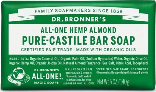 Dr Bronner mandel såpe 140 g
