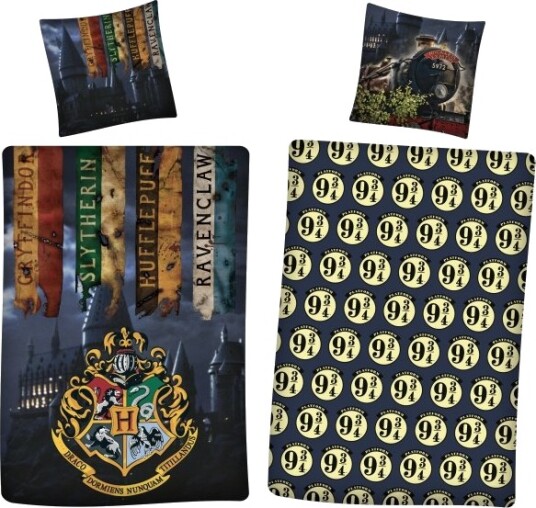 BrandMac Sengetøy – voksenstørrelse 140 x 200 cm – Harry Potter 1000561