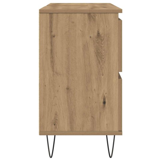 Vidaxl Baderomsskap artisan eik 80x33x60 cm konstruert tre 857236 Vidaxl Baderomsskap artisan eik 80x33x60 cm konstruert tre 857236
