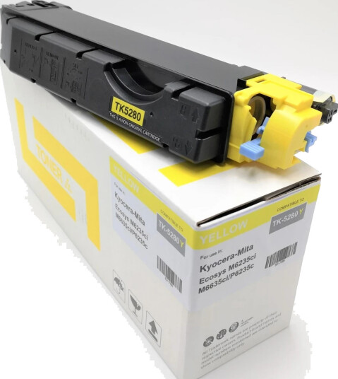 TB Toner Gul (11.000 sider) erstatter Kyocera 1T02TWANL0/TK-5280Y TB Premium toner