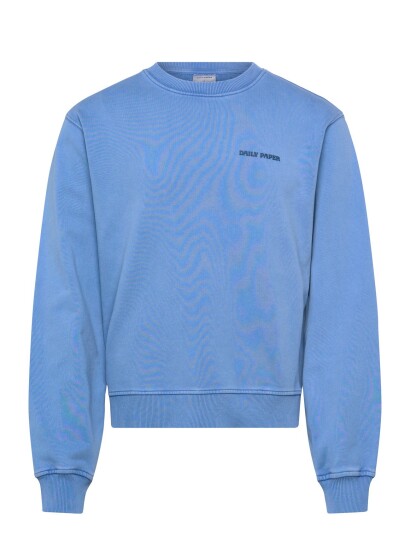 Daily Paper Dias Washed Sweater Blue S Daily Paper Dias Washed Sweater Blue S