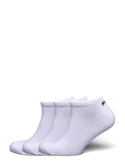 FILA Socks Fila 3Pk Invisible Plain Socks - White - 35-38 FILA Socks Fila 3Pk Invisible Plain Socks - White - 35-38
