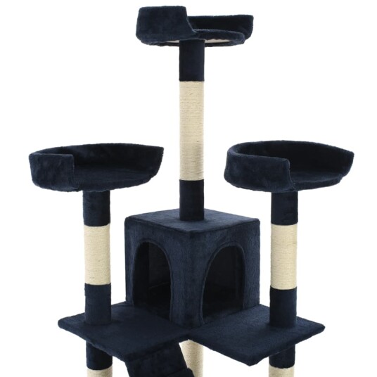 Vidaxl Kloretre Med Klorestolper I Sisal 170 cm Blue Vidaxl Kloretre Med Klorestolper I Sisal 170 cm Blue