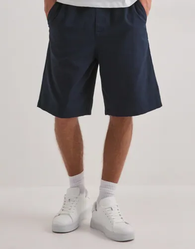 Only & Sons Onsdaves Wide Cot Lin 0007 Shorts Linshorts Blå