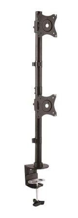 StarTech.com Vertical Dual Monitor Mount - Steel - For Monitors up to 27in StarTech.com Vertical Dual Monitor Mount - Steel - For Monitors up to 27in