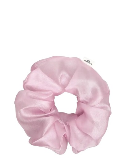Becksöndergaard Organza Scrunchie Pink 15 CM