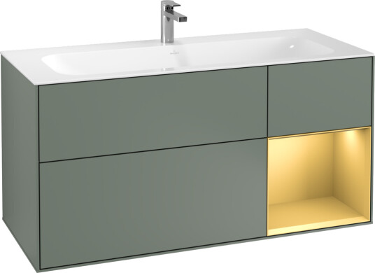 VILLEROY & BOCH FINION SERVANTSKAP 120 OLIVEN MATT LAKK M/LYS, HØYRESTILT MATT GULL HYLLE VILLEROY & BOCH FINION SERVANTSKAP 120 OLIVEN MATT LAKK M/LYS, HØYRESTILT MATT GULL HYLLE