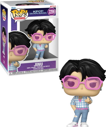 Funko Pop Kpop Figur Jinu med Chase - Demon Hunters