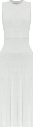 Lacoste Dame Kjoler Hvit M,