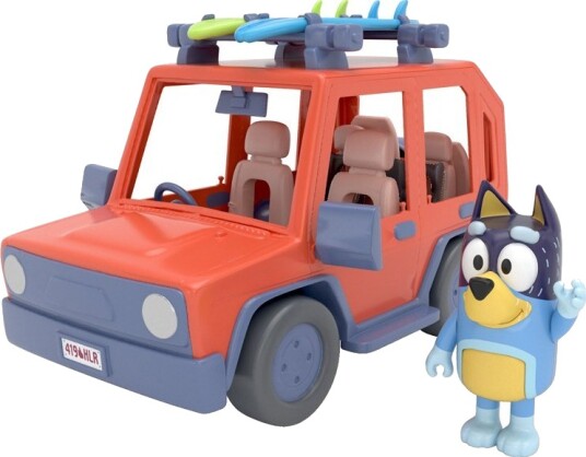 Bluey S2 Lekesett M/figur Bluey Familie Cruiser Bluey S2 Lekesett M/figur Bluey Familie Cruiser