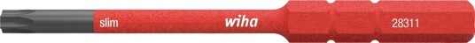 Wiha slimBit 41160 Bits Torx, 75 mm, 1000 V T9x75 mm, Maskintilbehør & forbruk