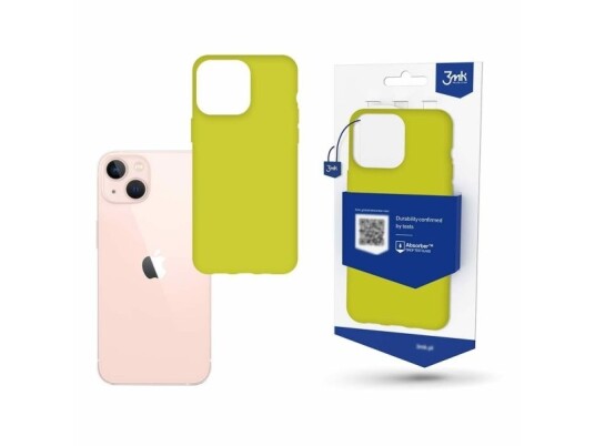 Iphone 14-Deksel Fra 3Mk Matt Case-Serien - Lime