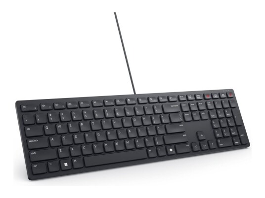 Dell KB525C Kablet Kontortastatur QWERTY Pan-Nordisk Svart med 3 Års Utbyttestøtte