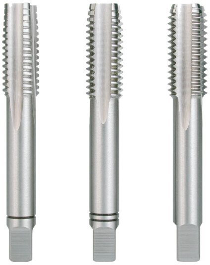 Håndtapsett/3 DIN352 HSS M10 Ã1,5mm venstre