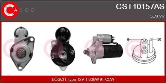 Starter CASCO CST10157AS Starter CASCO CST10157AS
