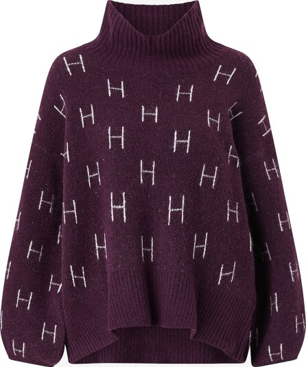 Hést Genser Fam Short Sweater Lilla