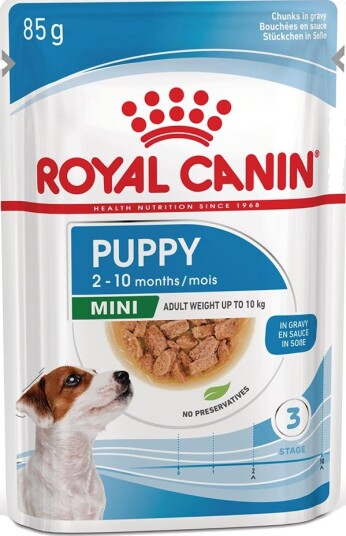 Royal Canin Size våtfôr Puppy Mini i saus Mini 24 x 85 g