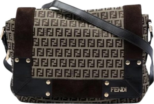 Fendi Vintage Dame Pre owned Beige ONE SIZE,