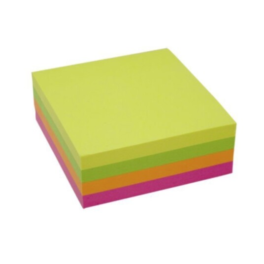Notes Stick n Notes 76x76mm flerfarget