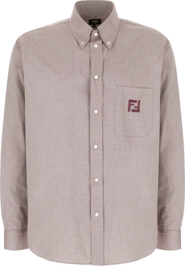 Fendi Herre Skjorter Rød L, Fendi Herre Skjorter Rød L,