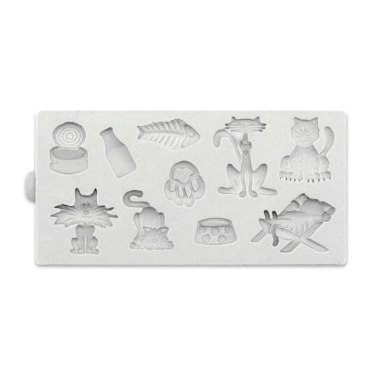 Katy Sue Mould Mini Katter Og Tilbehør Katy Sue Mould Mini Katter Og Tilbehør