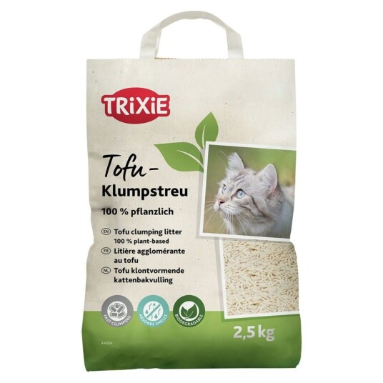 Trixie Tofu Clumping Kattesand 2.5 kg Trixie Tofu Clumping Kattesand 2.5 kg