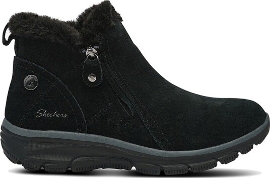 Skechers Boots Easy Going High Zip 2 Svart Skechers Boots Easy Going High Zip 2 Svart