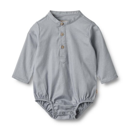 Wheat romper shirt Victor – cloudy sky 92