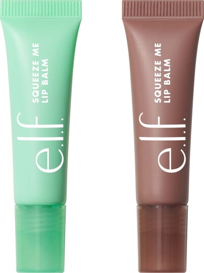 e.l.f Cosmetics Squeeze Me More Lip Balm Duo Mint Chocolate e.l.f Cosmetics Squeeze Me More Lip Balm Duo Mint Chocolate