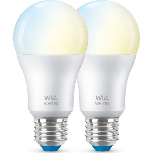 WiZ Lyskilde WA 8W A60 E27 WiFi 2pk - 60437 WiZ Lyskilde WA 8W A60 E27 WiFi 2pk - 60437