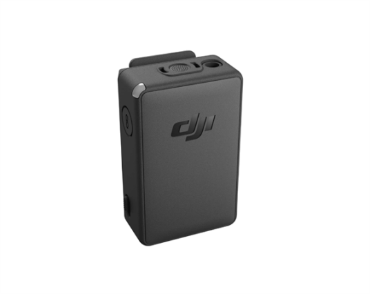 DJI Pocket 2 Trådløs Mikrofontransmitter med Vindskjerm - Mikrofon Tilbehør Svart