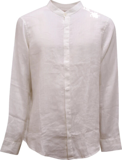 Armani Herre Skjorter Hvit M,