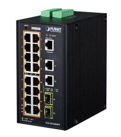 PLANET IGS-20160HPT - switch - 20 ports - Managed (4711605281751)